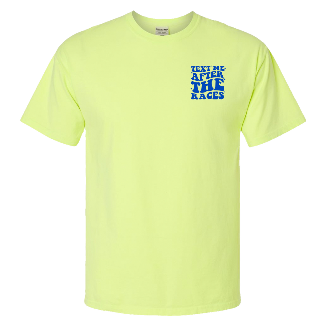 Chic Lime Text Me Tee