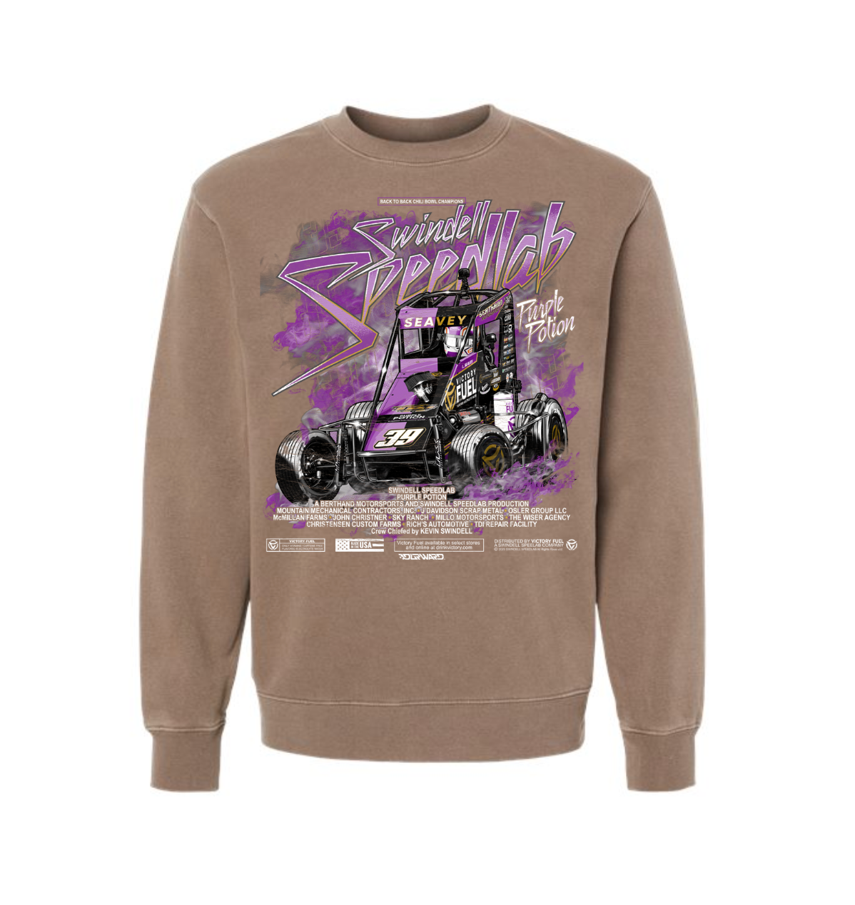 2025 Chili Bowl Crewnecks – SwindellSpeedLab